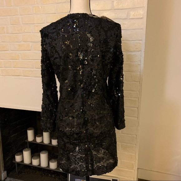 NWT✨STUNNING Italian Sequin Dress - Picture 5 of 12